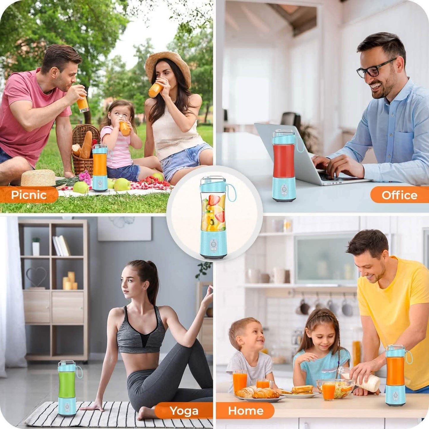 Portable Rechargeable Blender | Smoothies On the Go