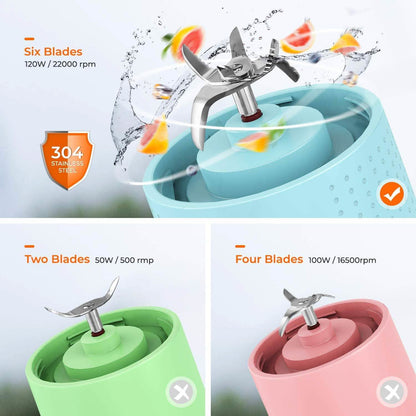 Portable Rechargeable Blender | Smoothies On the Go