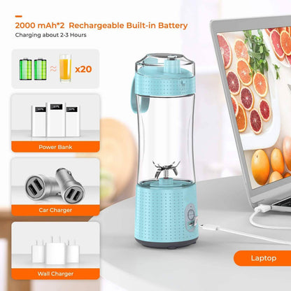 Portable Rechargeable Blender | Smoothies On the Go